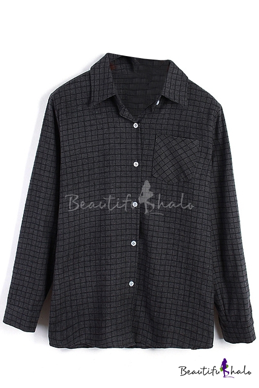 Classic Stripe Single Pocket Shirt - Beautifulhalo.com