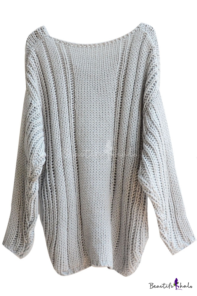 beaded long sleeve cable knit sweater