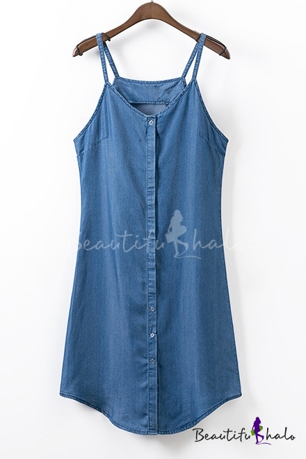 cami denim dress