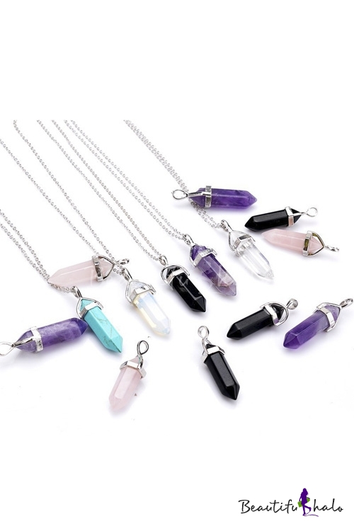 Designer Jewelry Gem Pendant Necklace - Beautifulhalo.com