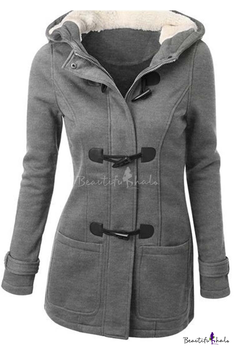 ladies hooded coats and jackets