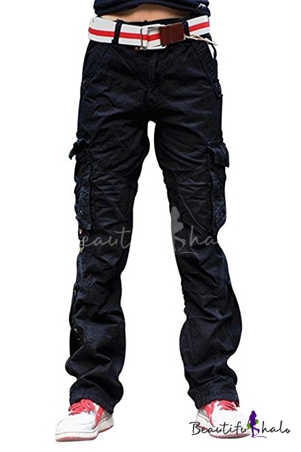 womens casual cargo pants