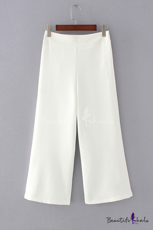 womens wide leg capris