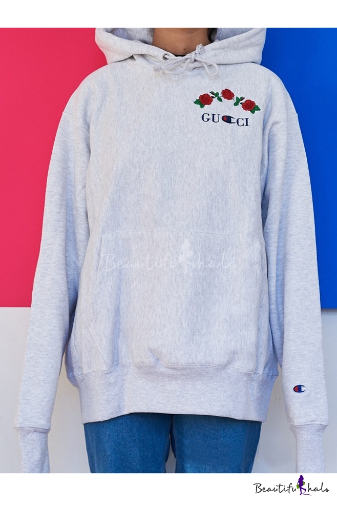 gucci pattern hoodie