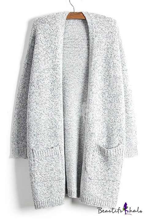 long sleeve long cardigan