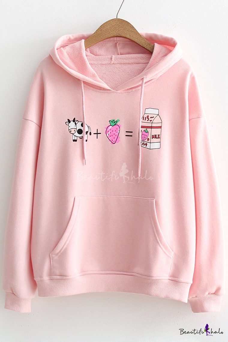 strawberry milk sweatshirt