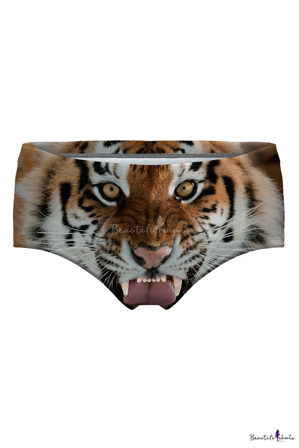 Sexy D Tiger Printed Women S Underwear Panty Beautifulhalo Com