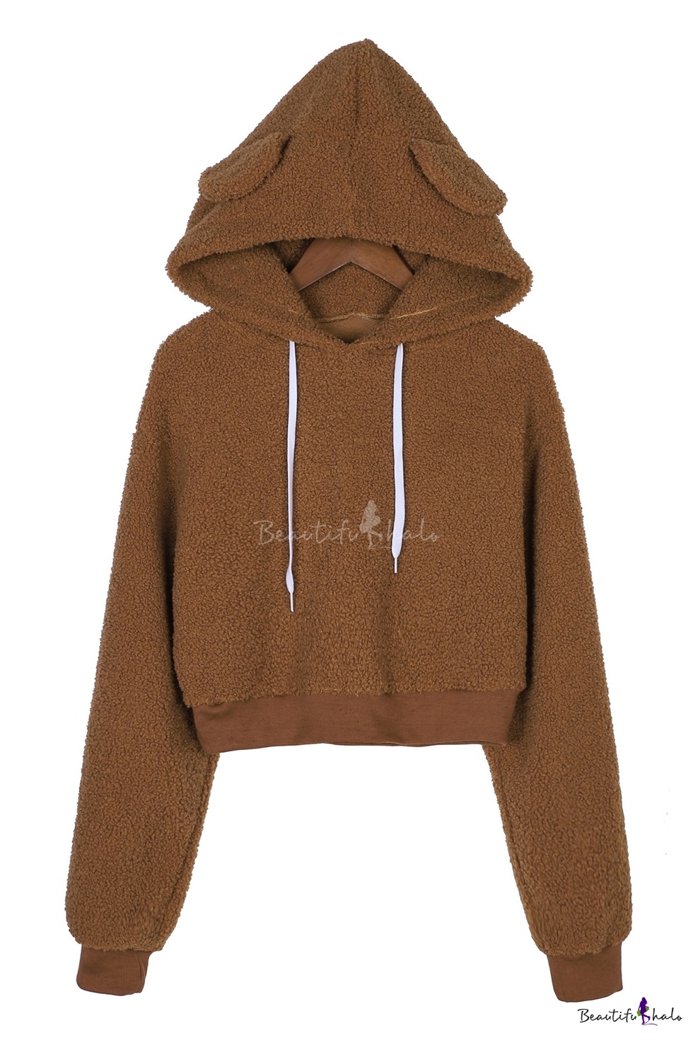 brown hoodie women