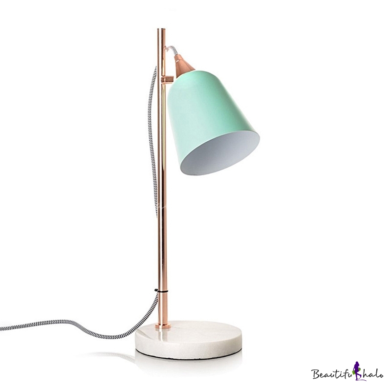 green reading lamp