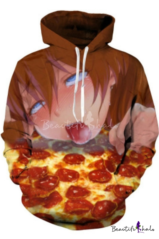 ahegao pullover hoodie