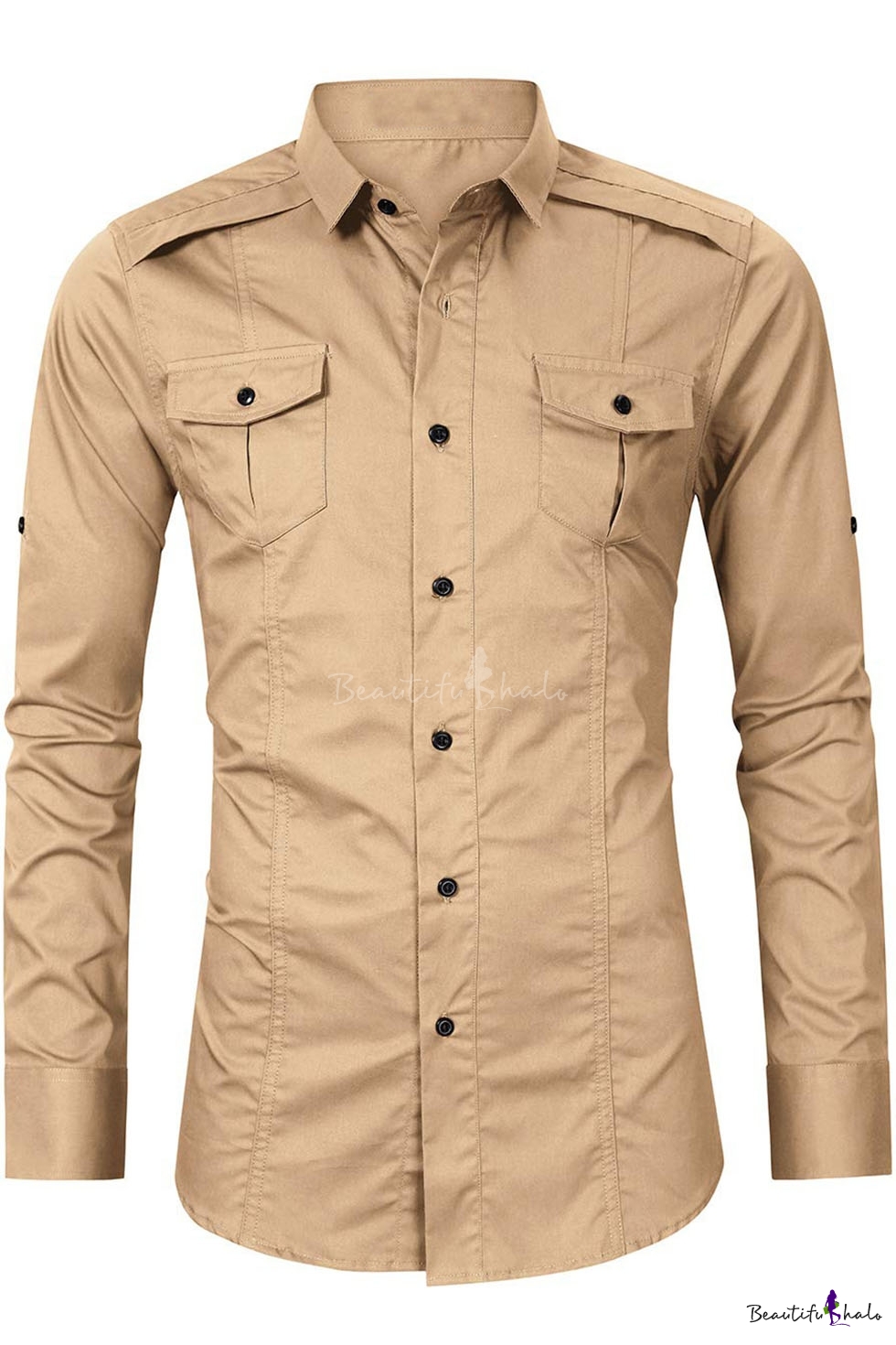 casual work shirts mens