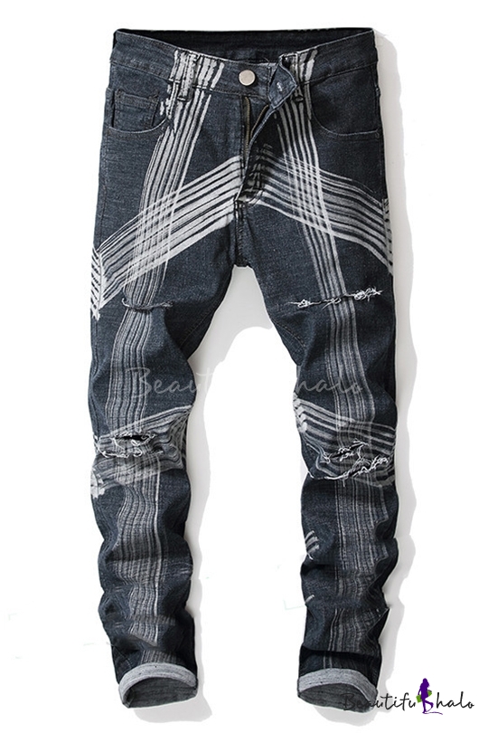 bleaching grey jeans