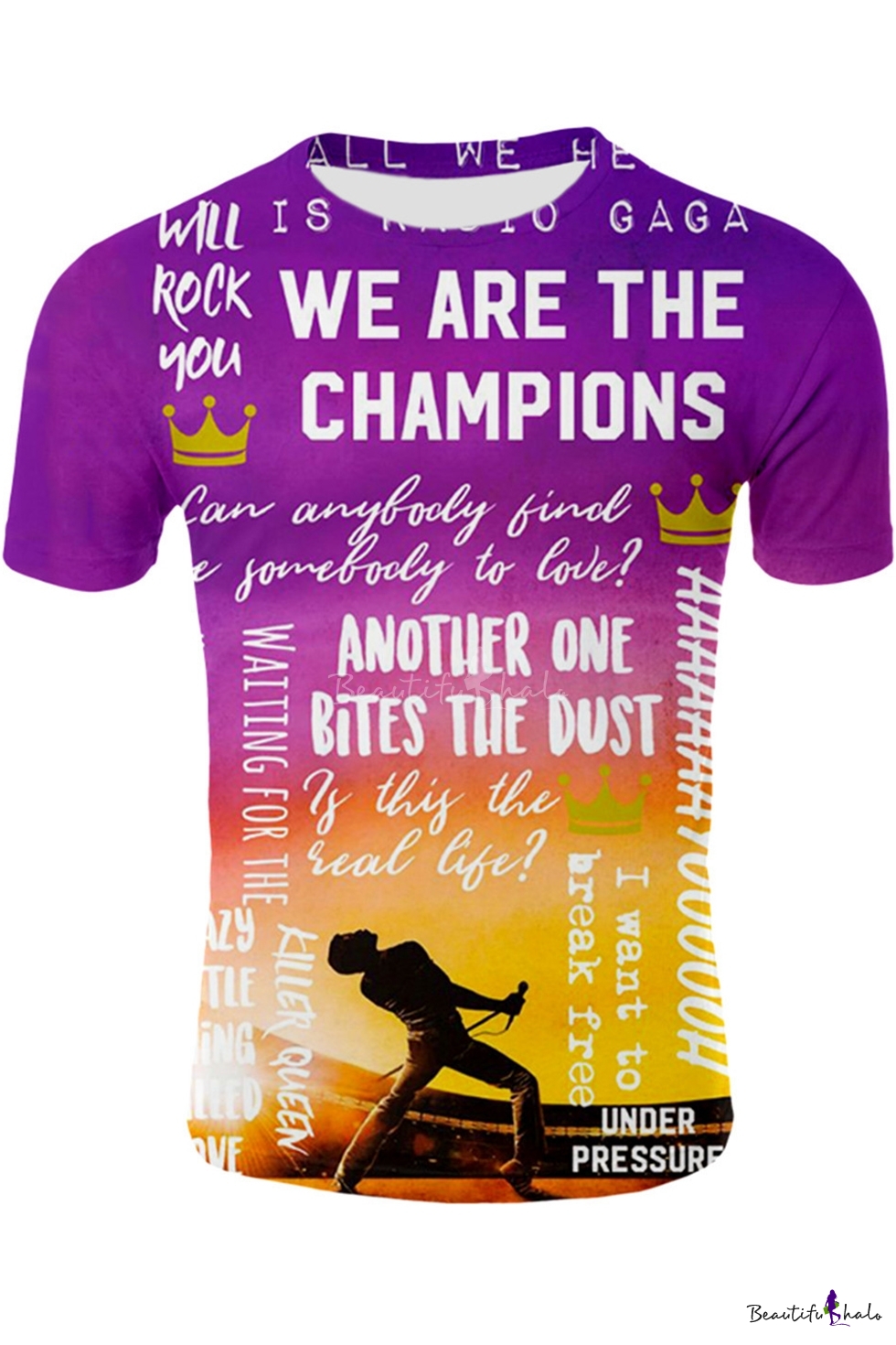 we are the champions t shirt