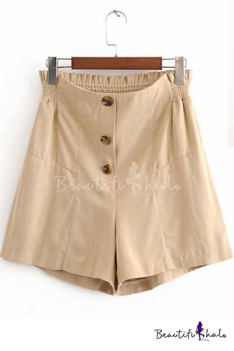 color khaki shorts