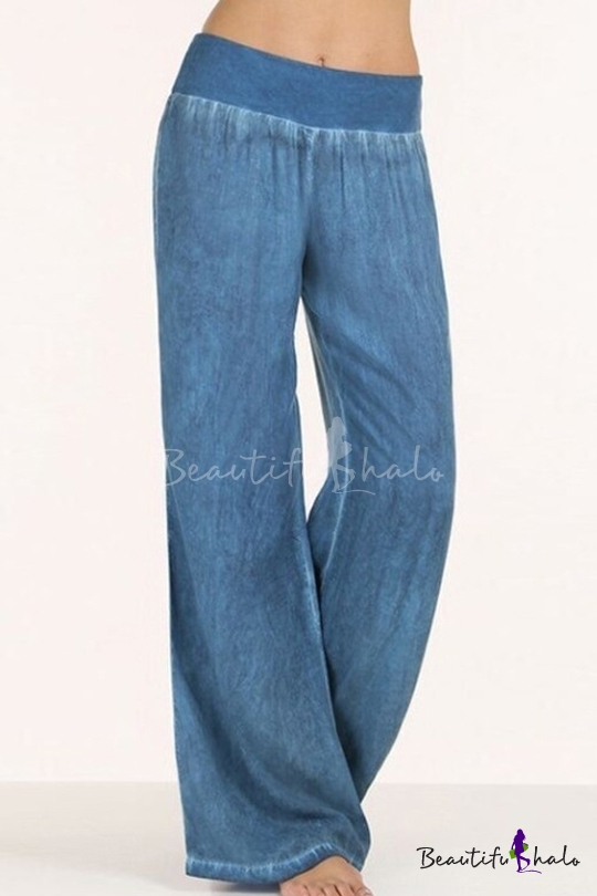 floor length jeans