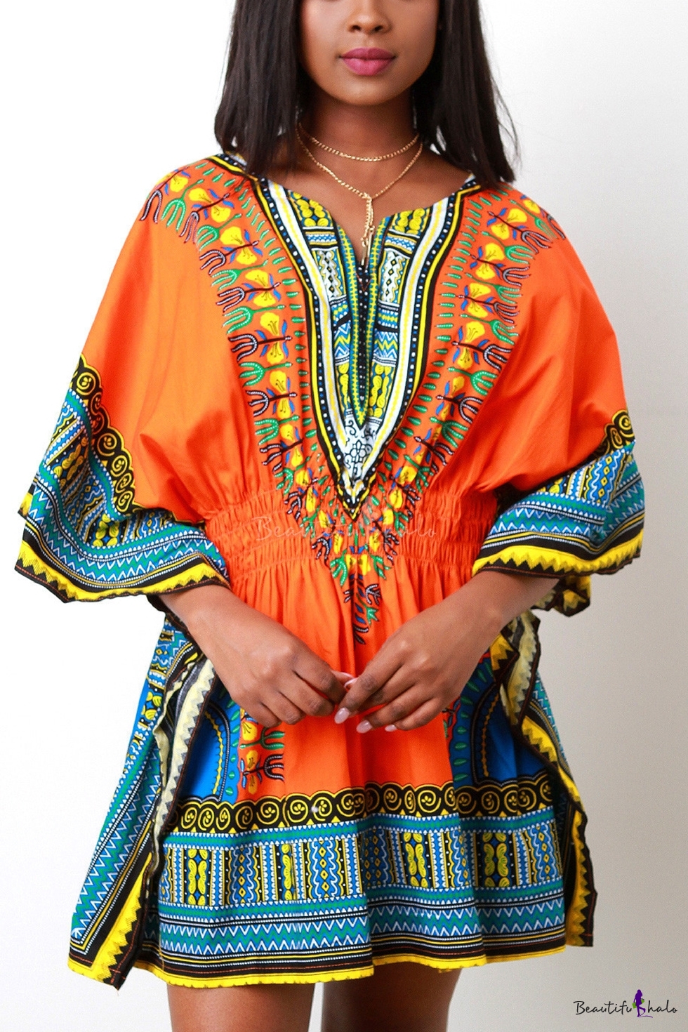 a line ethnic dress