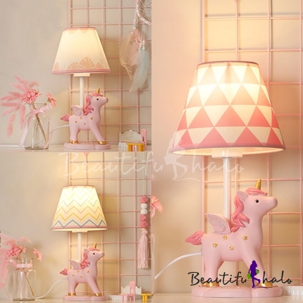 Light Animal Pink Led Reading Lamp, Table Lamp For Girl Room