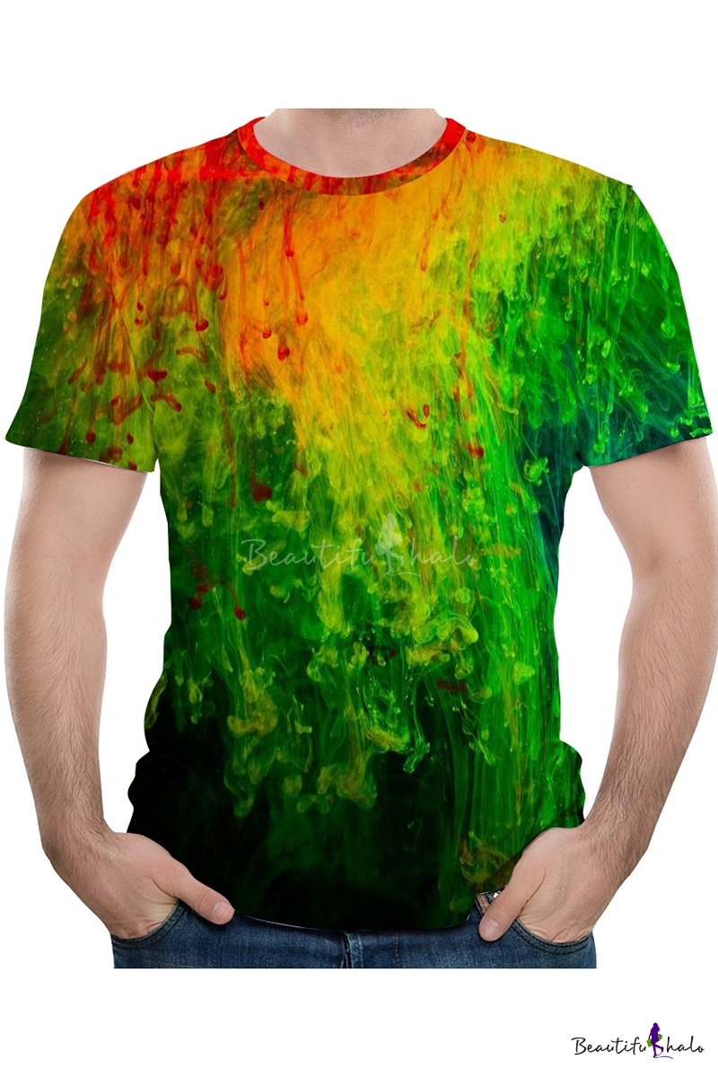 3d painting t shirt