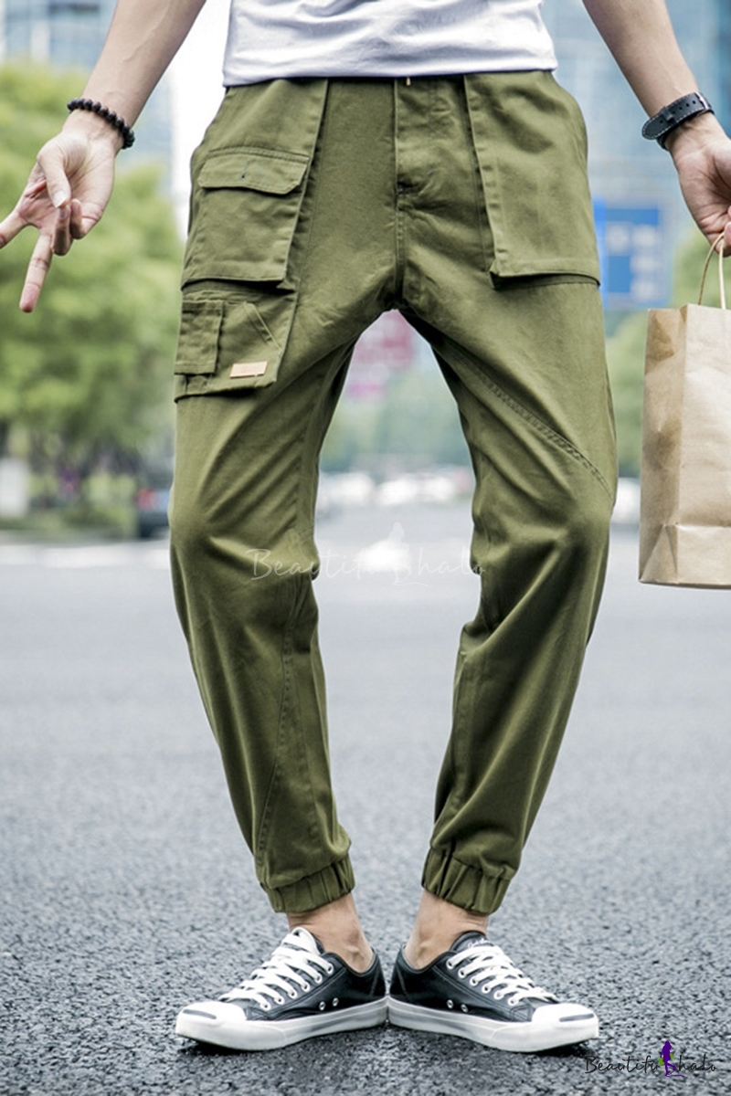 multi pocket cargo pants