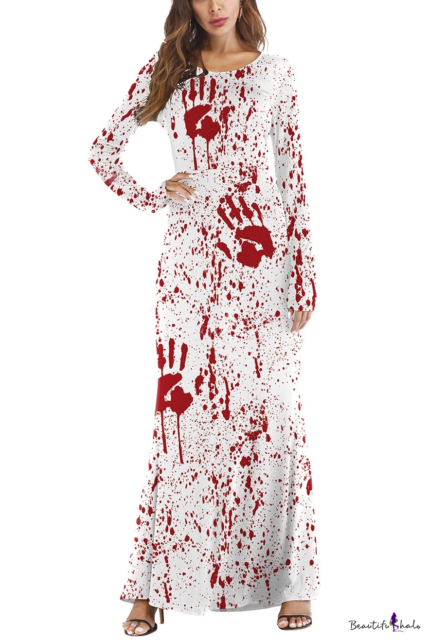 halloween maxi dress