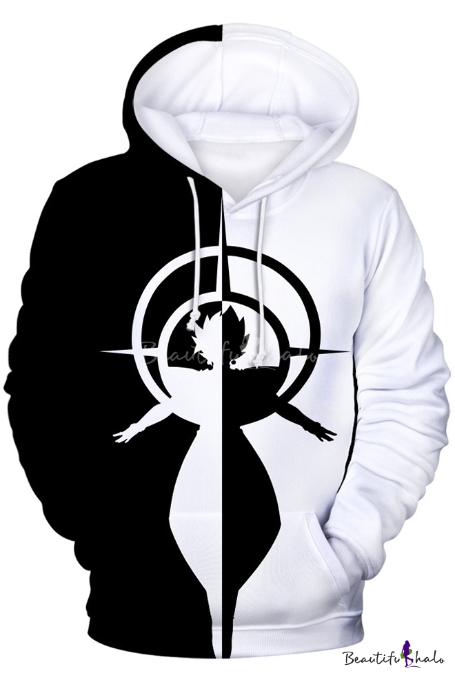 cool black and white hoodies