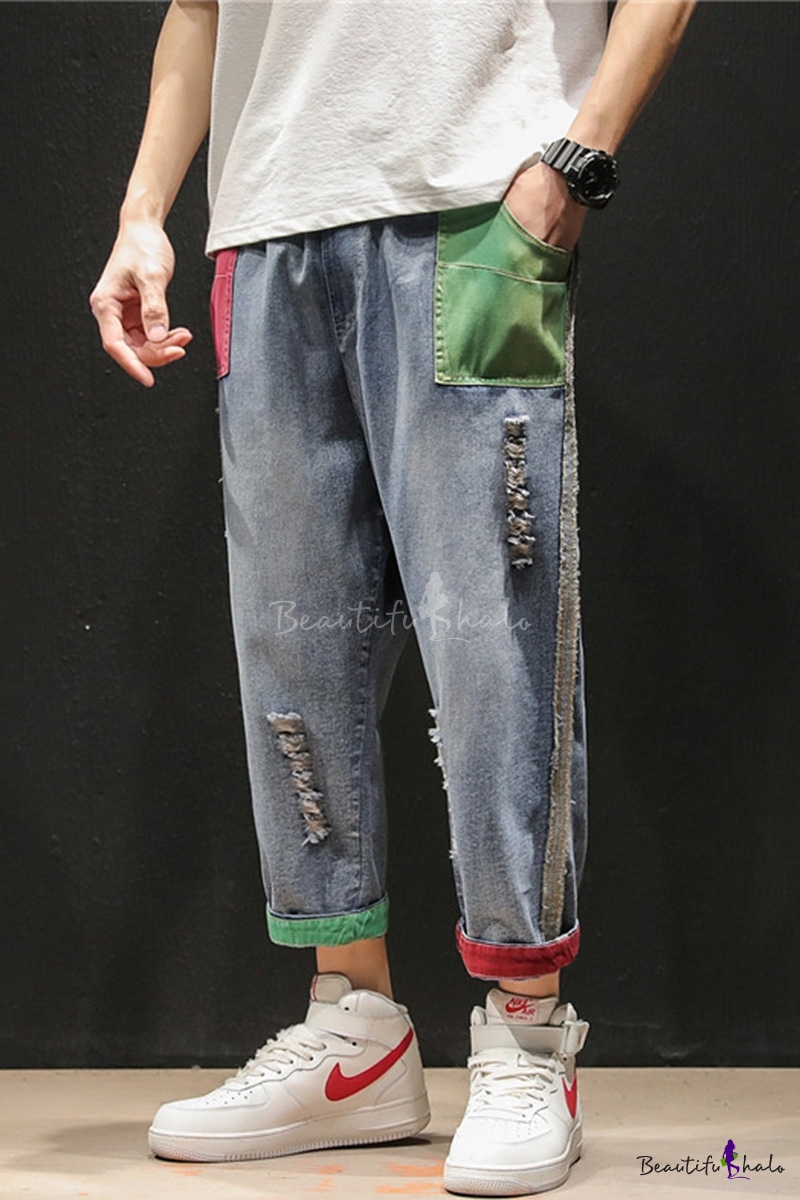 casual loose jeans
