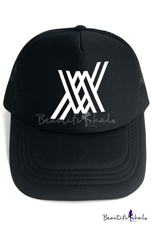 simple black baseball cap