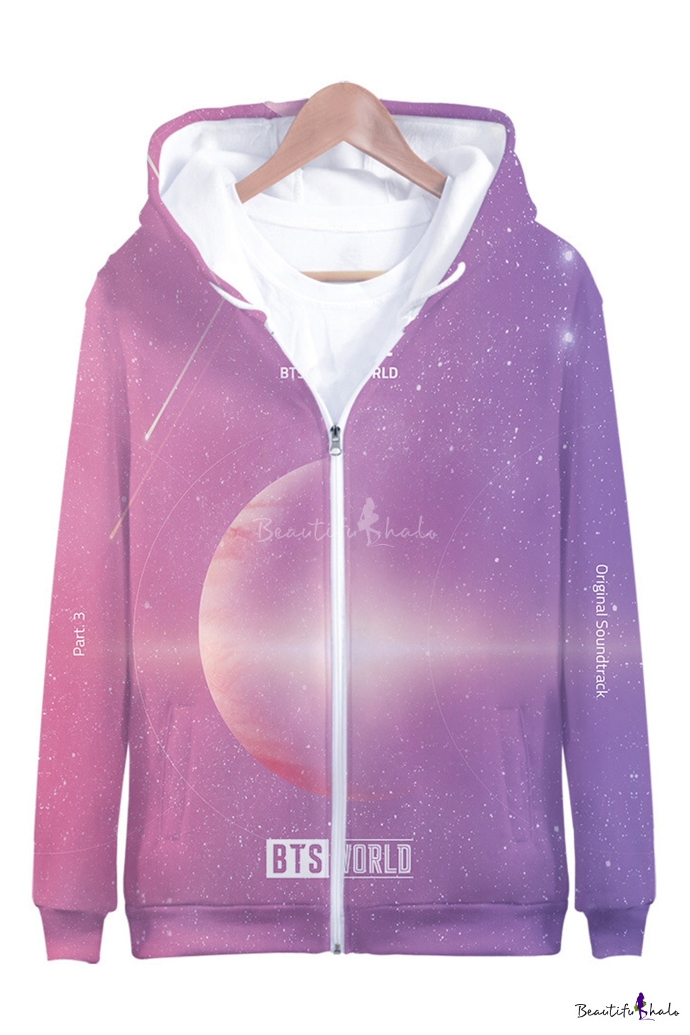 bts galaxy hoodie