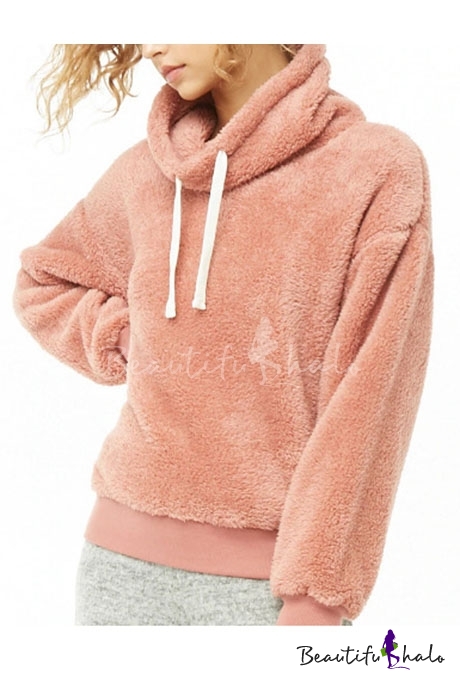 fleece sweatshirt womens