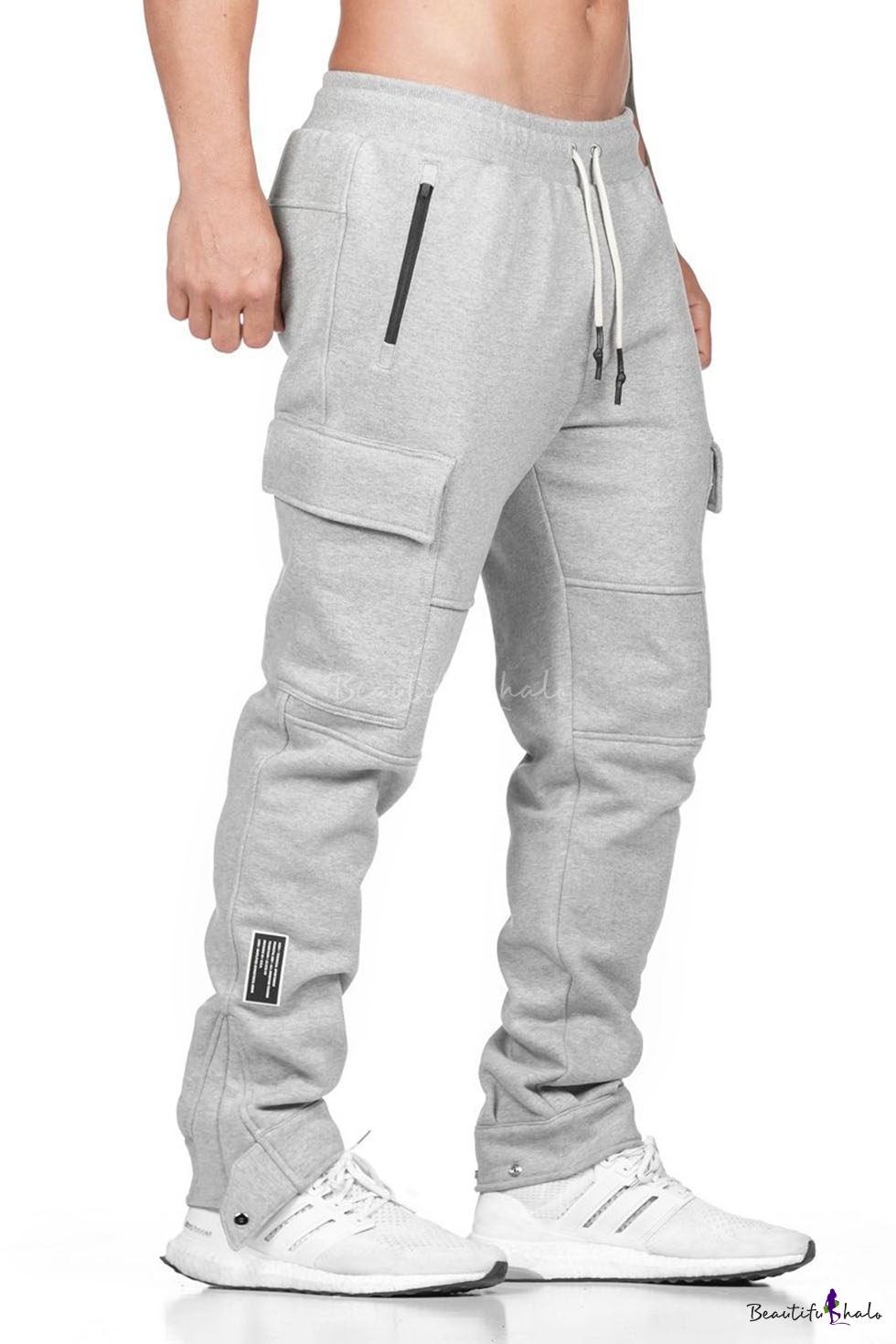 drawstring waist sweatpants