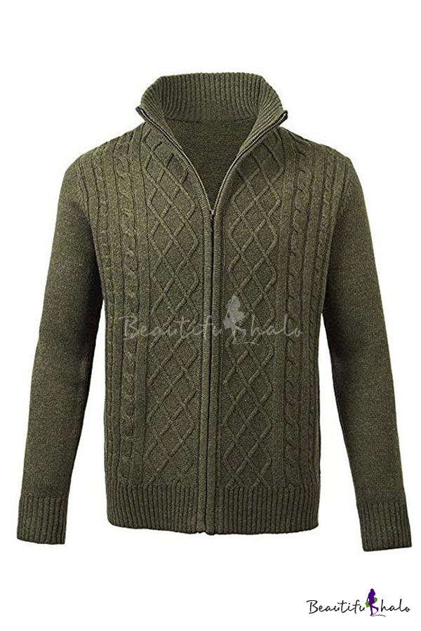 mens sweater zip up