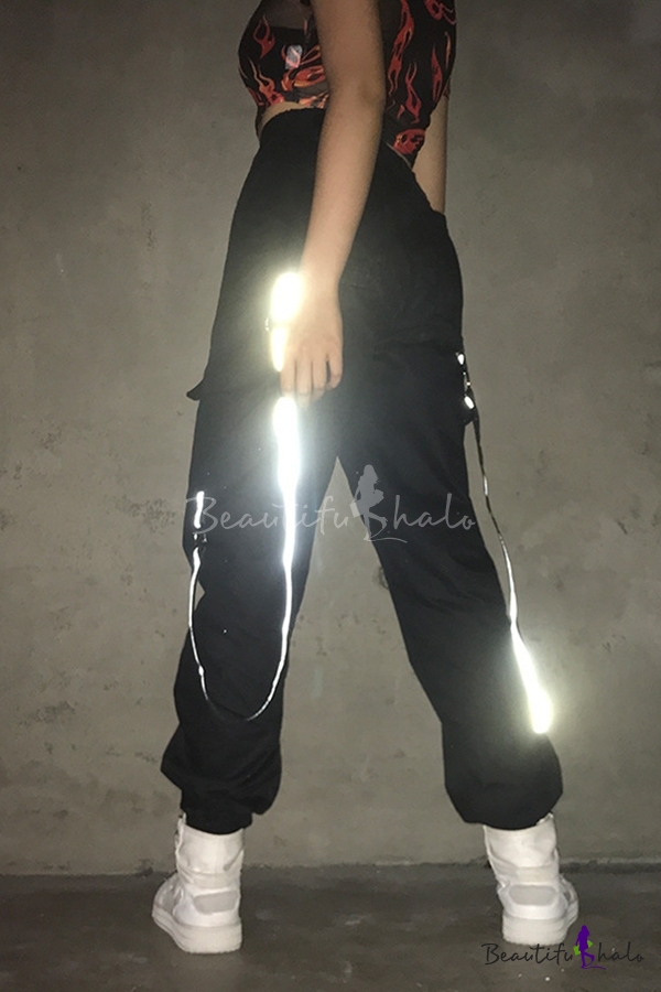 womens cargo pants with side pockets