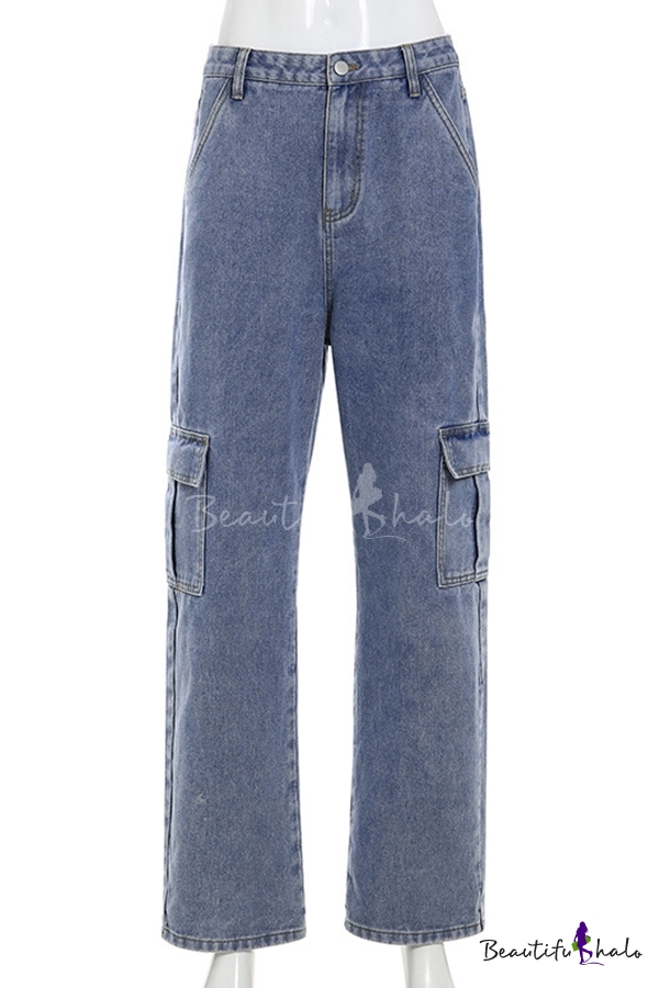 baggy wide jeans