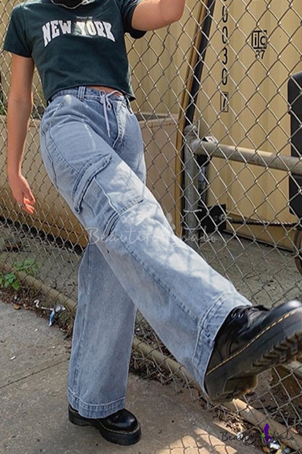 baggy wide jeans