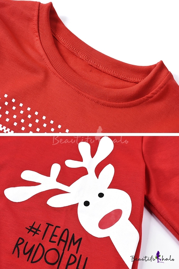 team rudolph sweatshirt