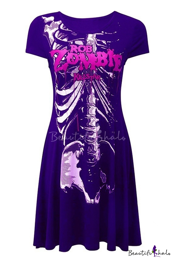 gothic t shirt dress