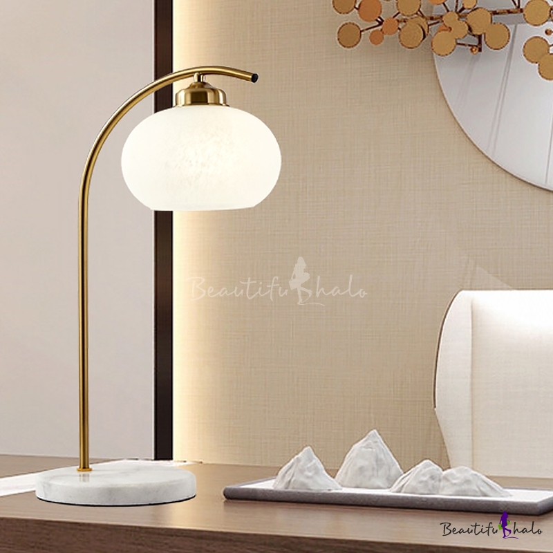 white glass table lamps