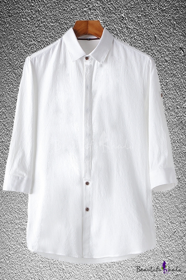 formal solid shirt