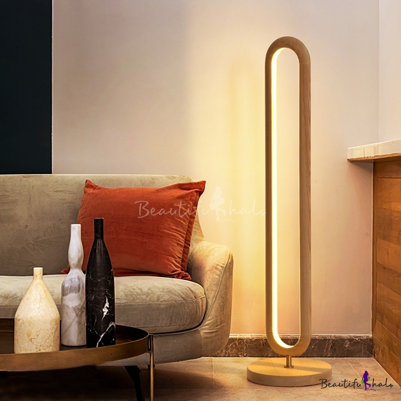 oval floor lamp