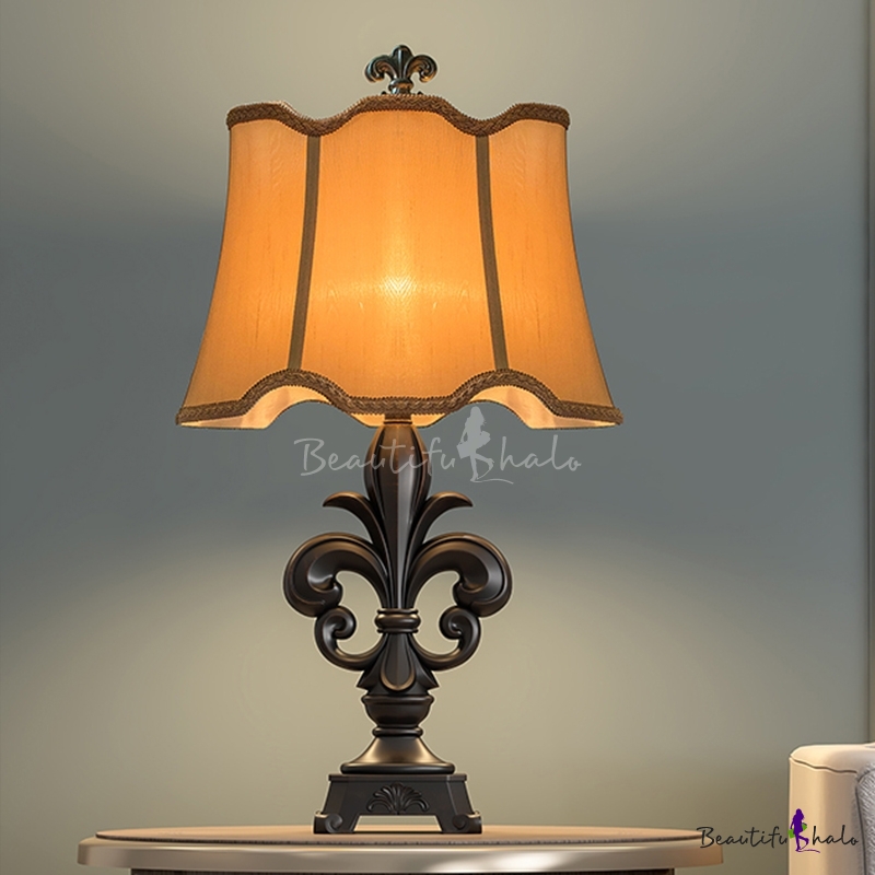 Fleur De Lis Bedside Table Light, Fleur De Lis Table Lamp