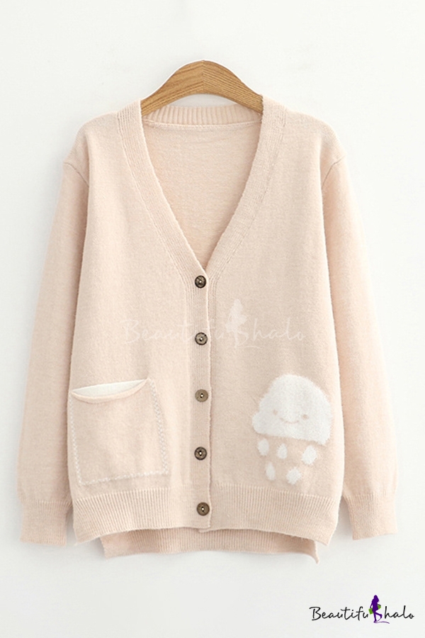 loose fit cardigan