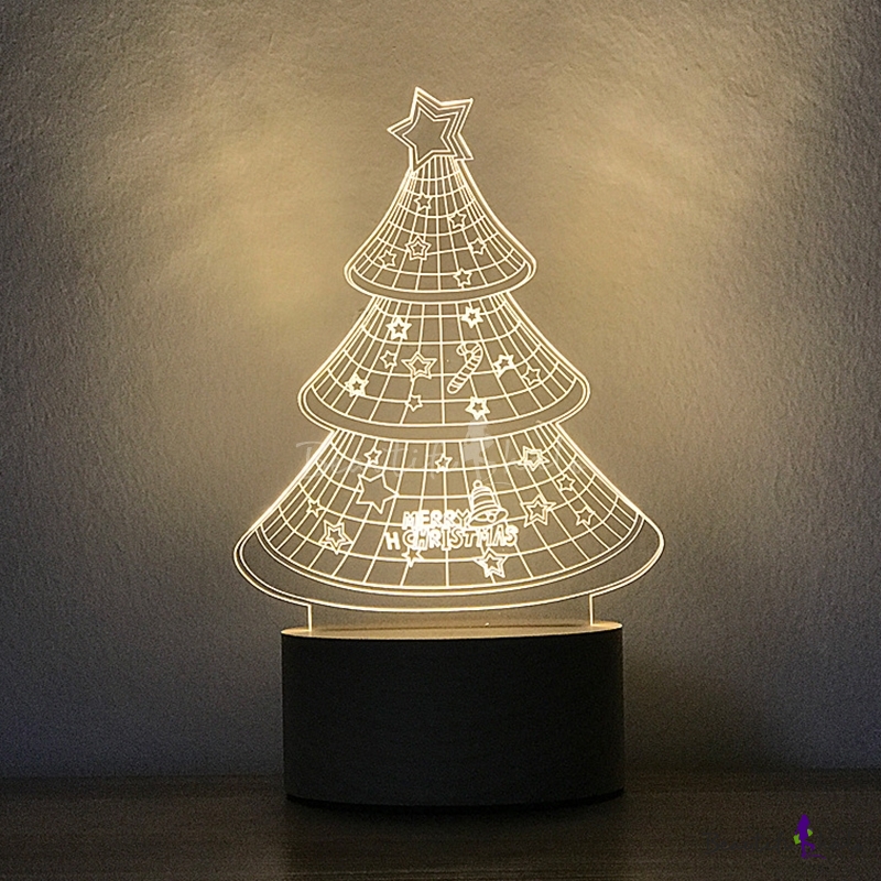 christmas tree table lamp