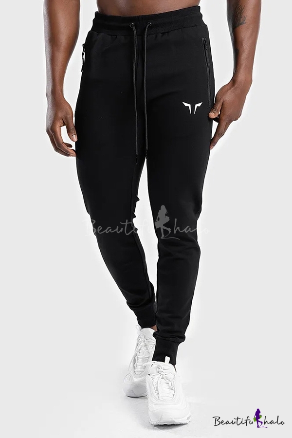 fitted sweatpants mens