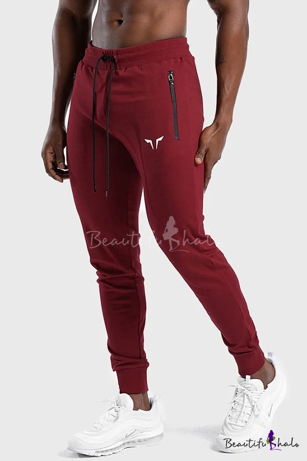 fitted sweatpants mens