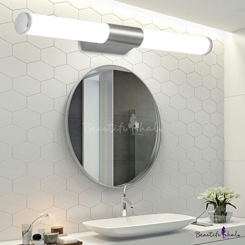 Stainless Steel Bathroom Vanity, Stainless Steel Bathroom Vanity Lights