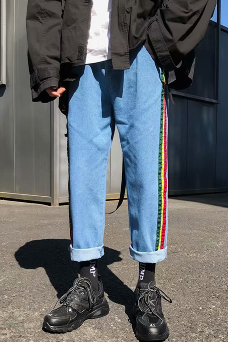 wide fit jeans mens