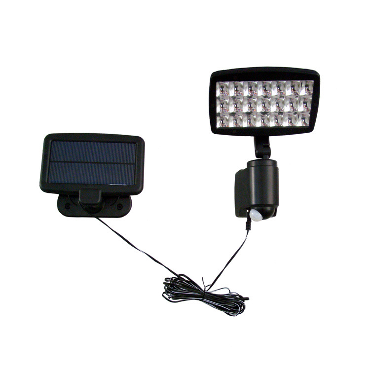 

Solar Powered Flood Light Security Wall Mount with 21 Super Bright