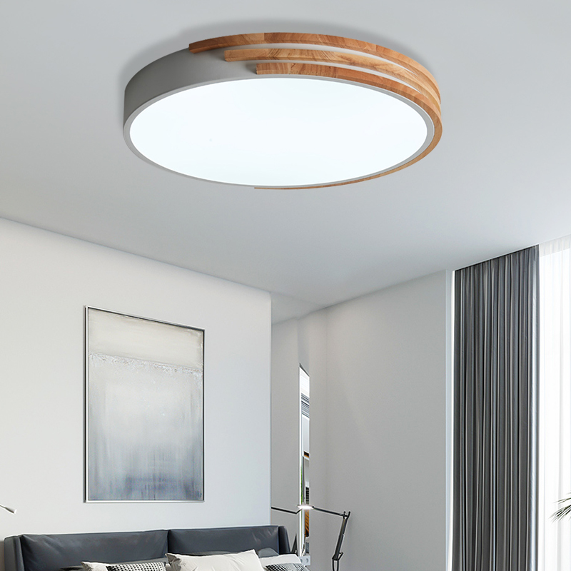 Round Ceiling Flush Mount Nordic Style, Round Ceiling Lights For Living Room