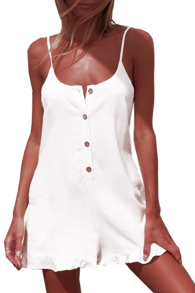casual cotton romper