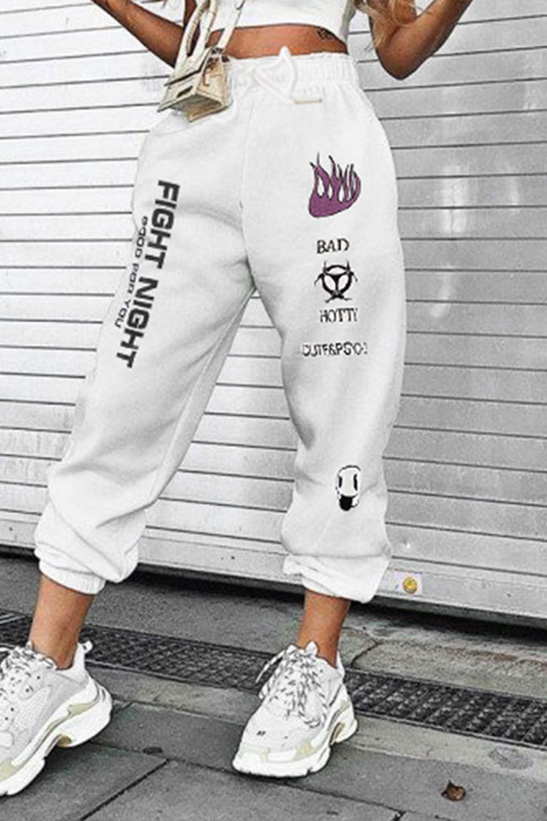 cuffed ankle sweatpants